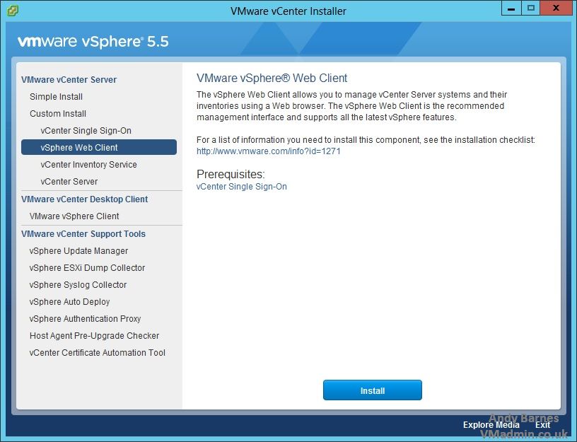 vsphere web client 5.5 download