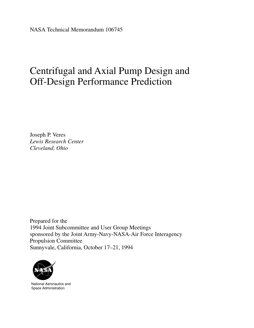 pump design pdf